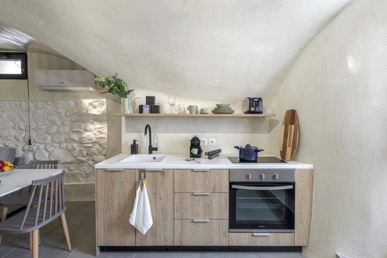 Episkopi Estate Cycladic Villas Éxo Goniá Buitenkant foto